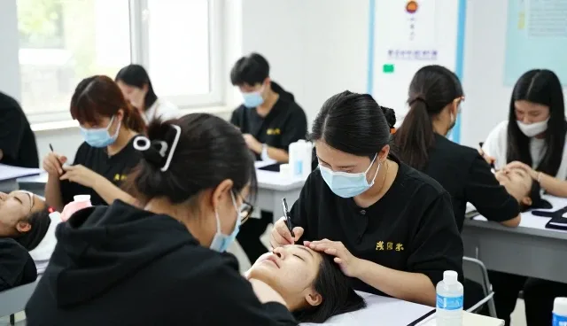 海拉尔美容培训展示方案定制设计应用成果